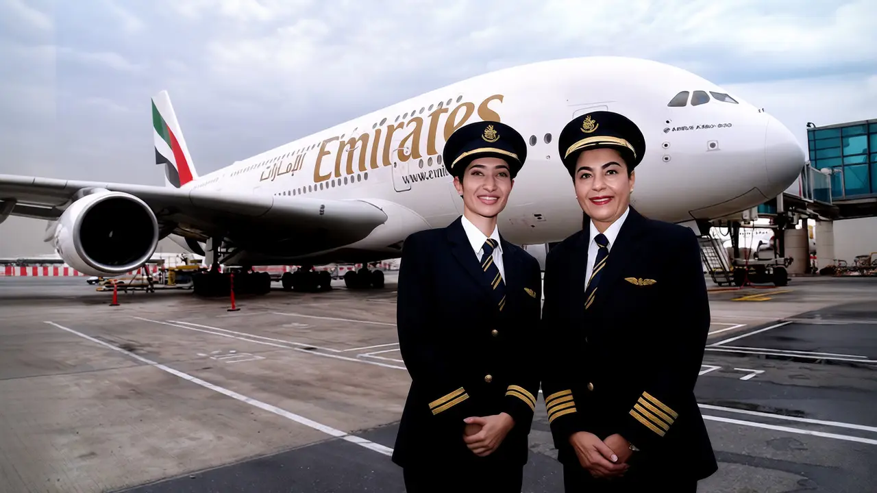 طيران الإمارات يسلط الضوء على نساء يقدن A380